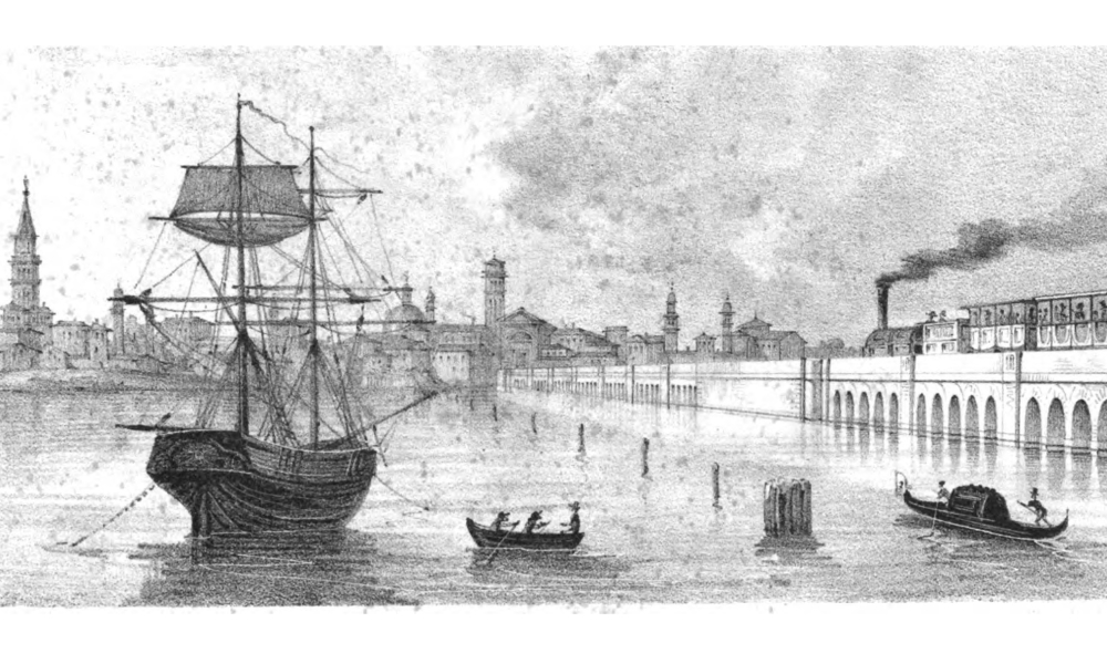 La storia del Ponte della Libertà che trasformò Venezia in penisola