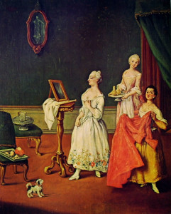 La toeletta (Ca’ Rezzonico) di Pietro Longhi