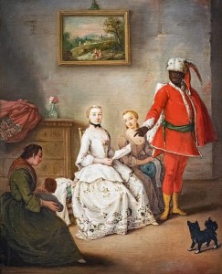 Ca' Rezzonico - L'ambasciata del moro 1751 - Pietro Longhi